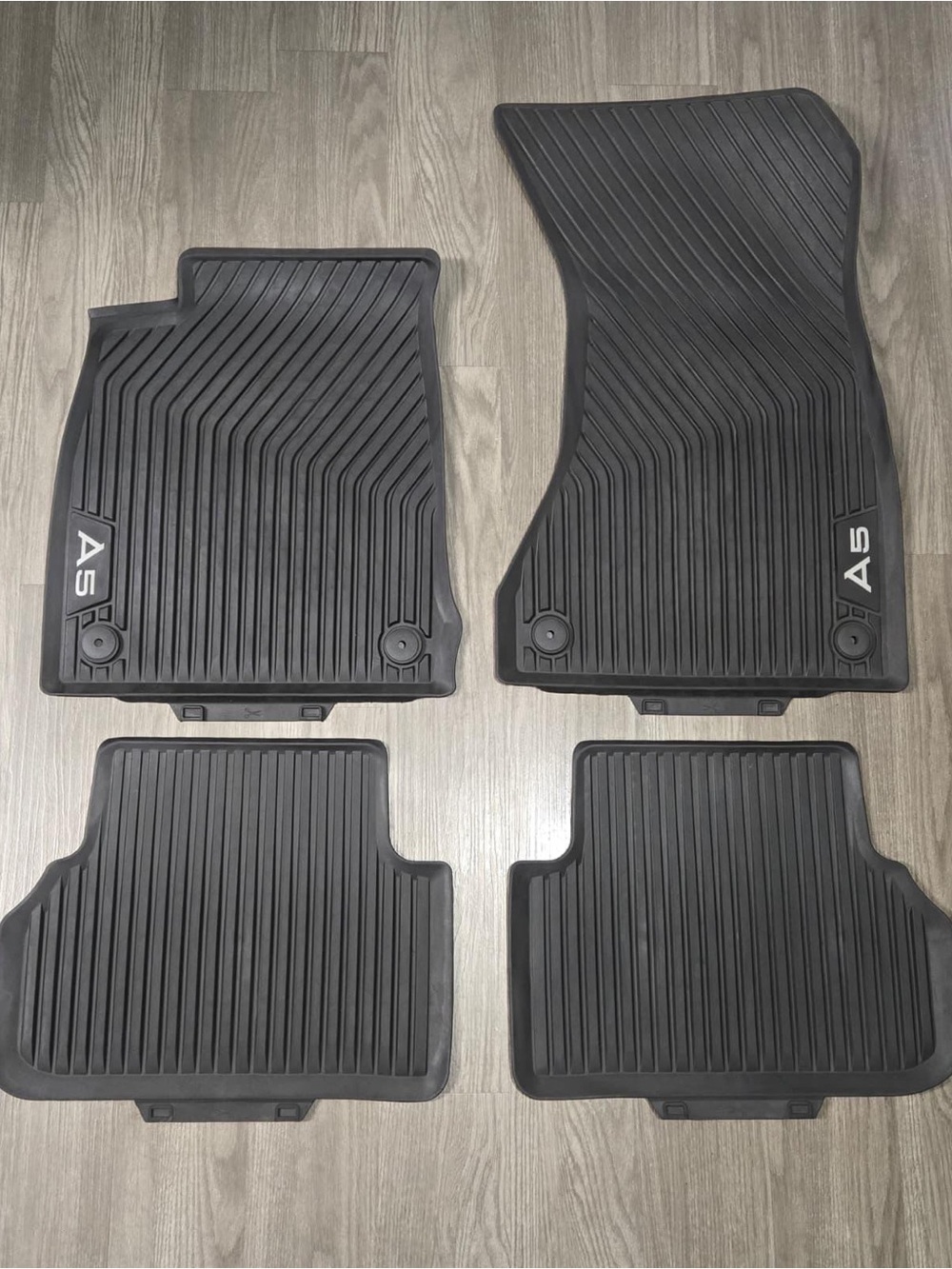 Audi A5 All-Weather Black Floor Mats